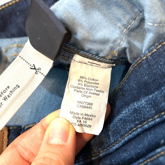 Madewell 10" High Riser Skinny Jeans in Hayes Wash - Picture 6 of 12